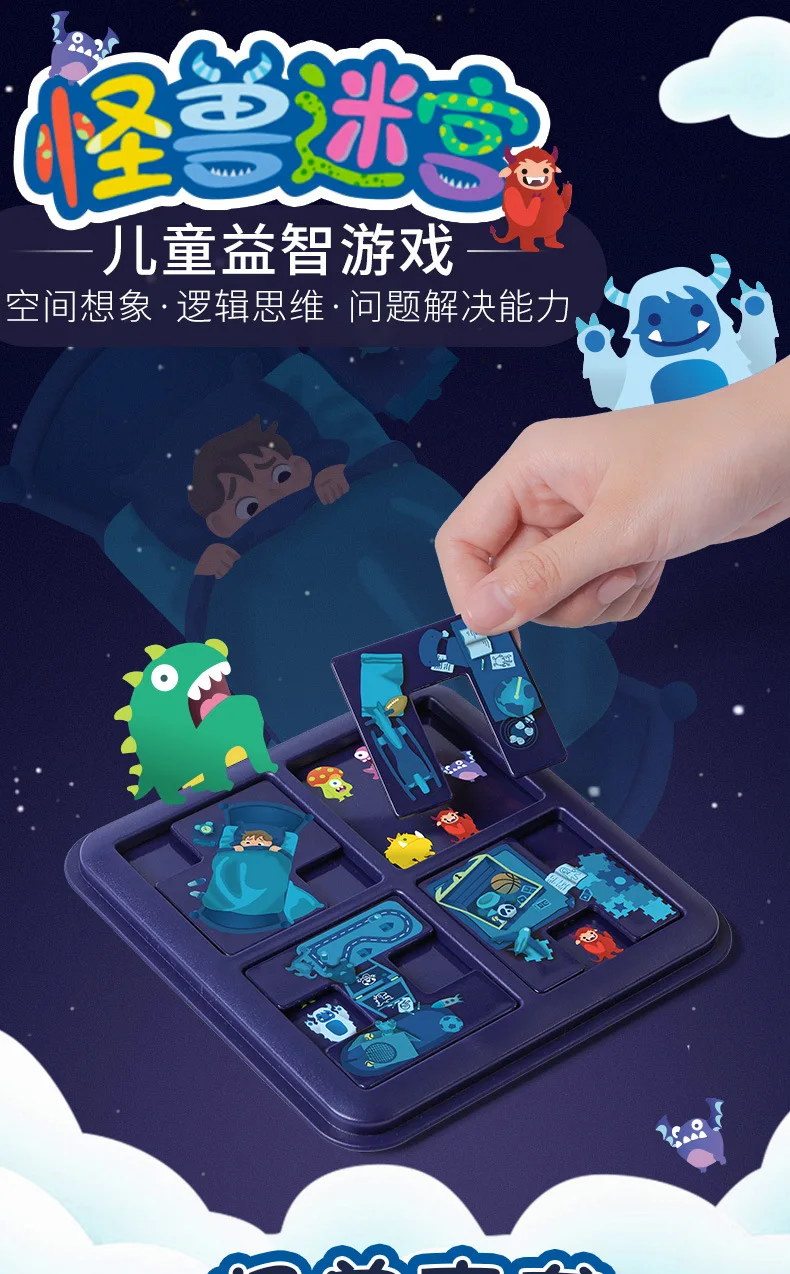 Tablero del juego Monster Laberinto