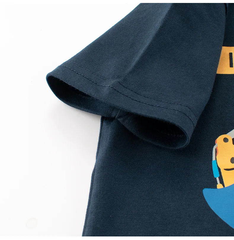 Camiseta de manga corta para bebé niño estilo coreano - imagen 3