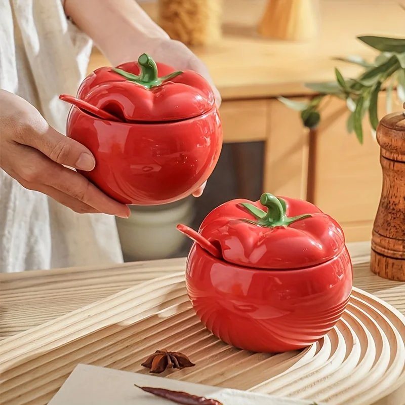 Detalle del tarro con cuchara incluida