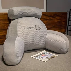 Cojín de cabecera con almohada incorporada para lectura y teléfono
