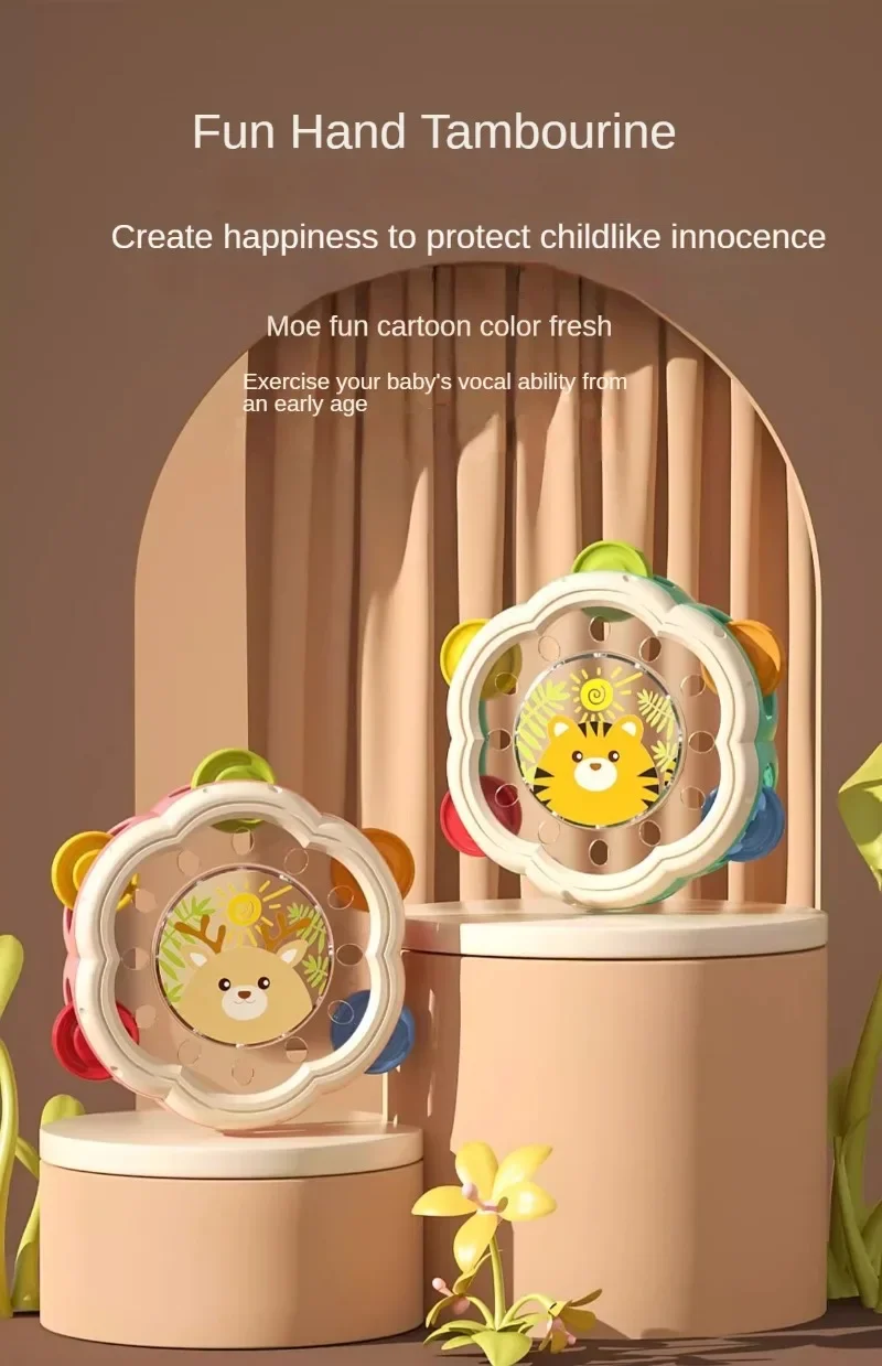Juguete de tambor infantil para explorar sonidos