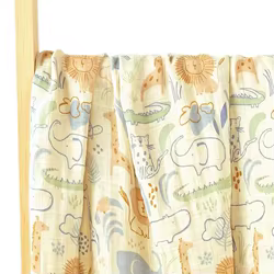 HappyFlute Manta muselina de algodón con animalitos para bebé