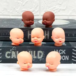 Muñeca bebé durmiente con labios rojos y rosas – Accesorios bricolaje