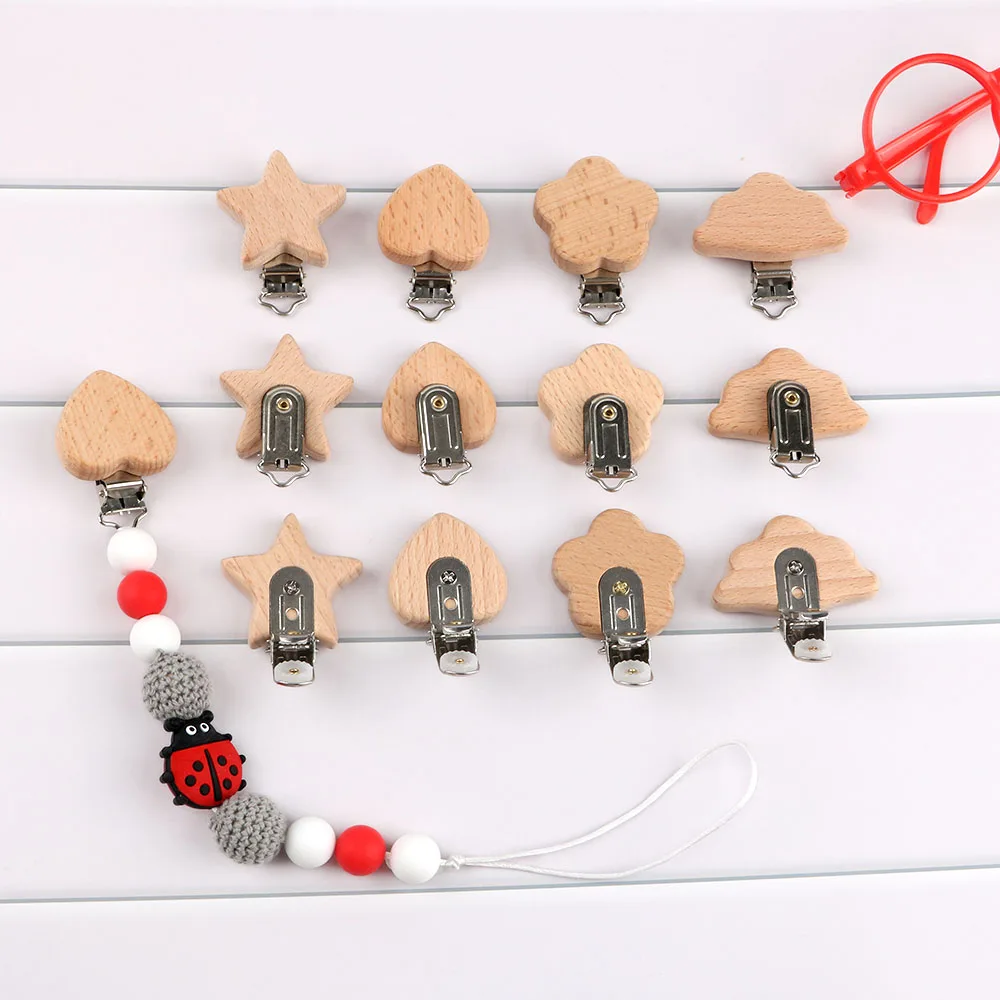 Pinzas de madera con formas de animales para manualidades infantiles - imagen 5