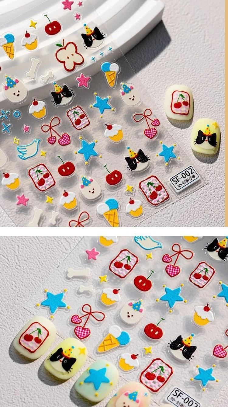 Decoración 3D para diarios y scrapbooking
