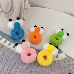 Banda elástica para cabello de niña – Ojos grandes color caramelo