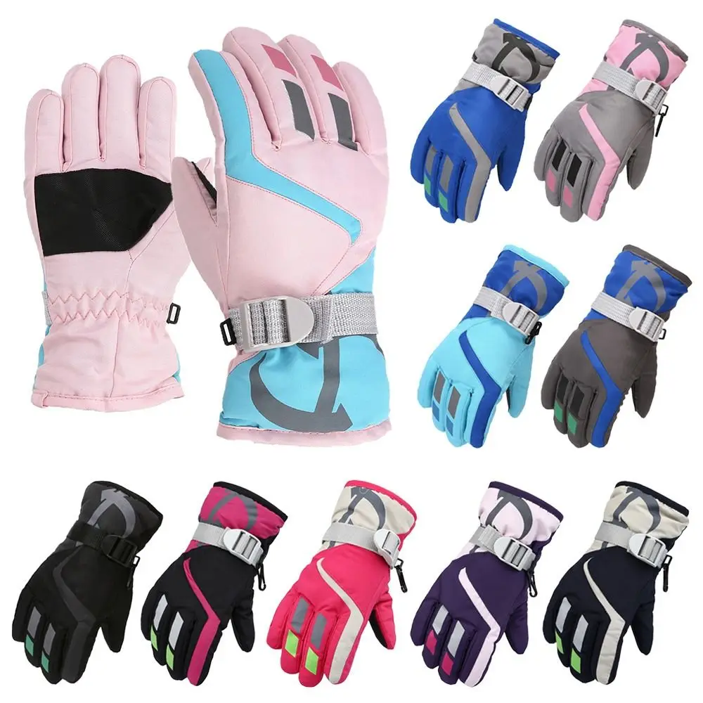Guantes de esquí impermeables antiviento para niños - imagen 3