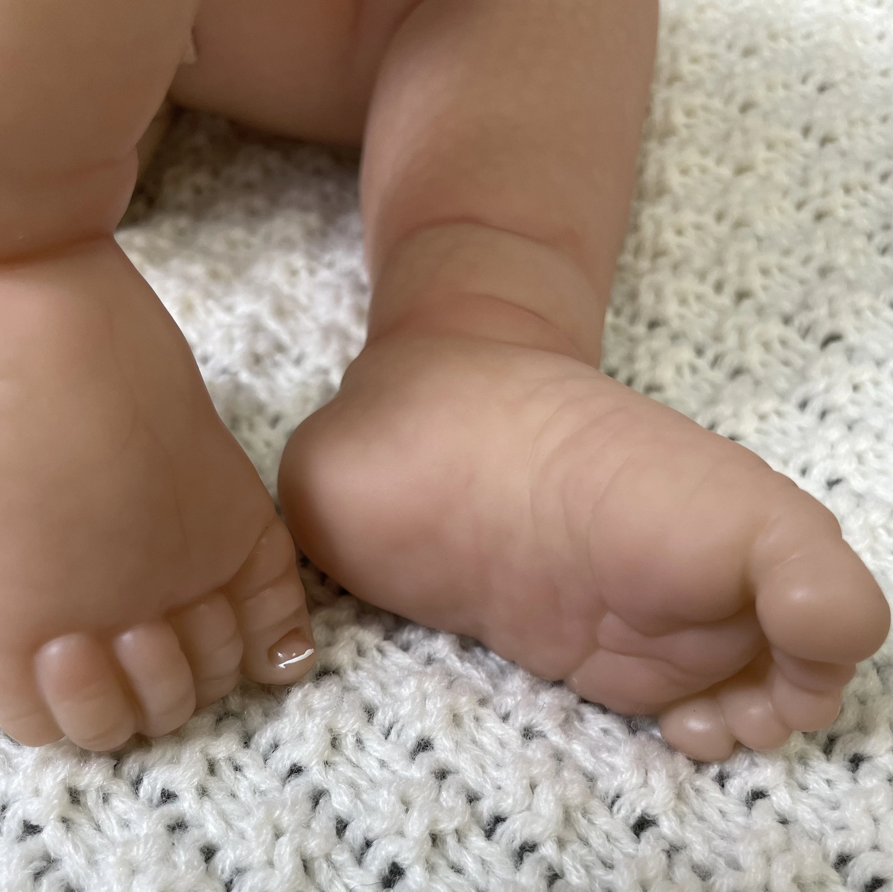 LouLou muñeca reborn de silicona 3D – Regalo Navidad suave - imagen 3