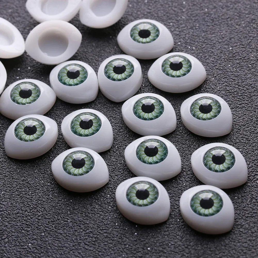 Ojos de seguridad ovalados para muñecas artesanales infantiles - imagen 3