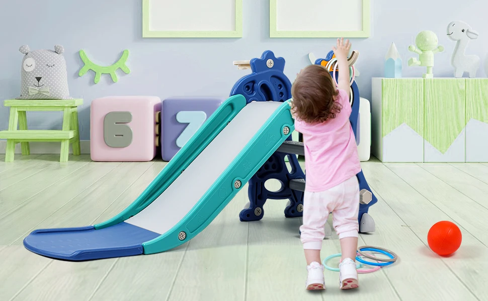 Tobogán plegable para niños pequeños