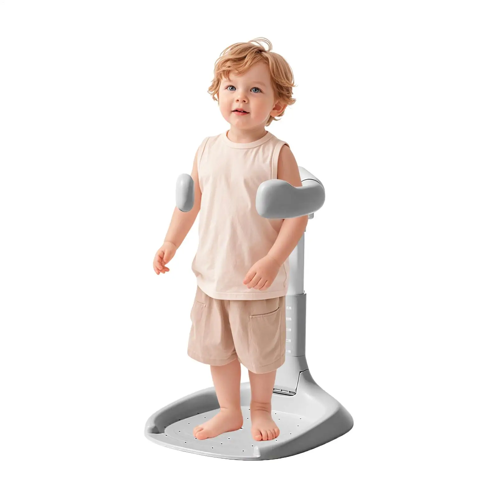 Soporte de baño para bebé con base antideslizante plegable