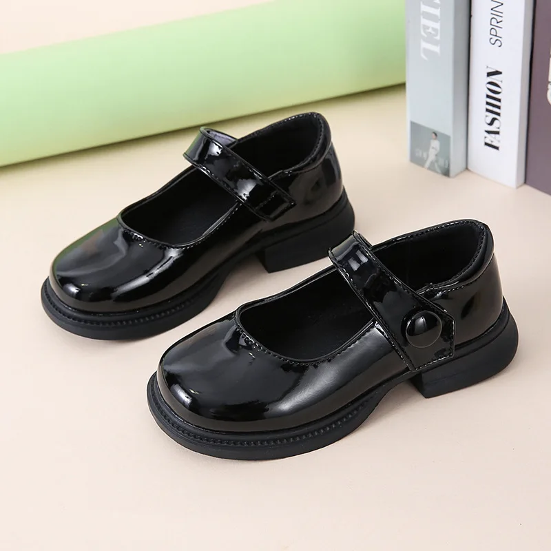 Bailarinas de cuero antideslizantes para niña – Suaves y flexibles