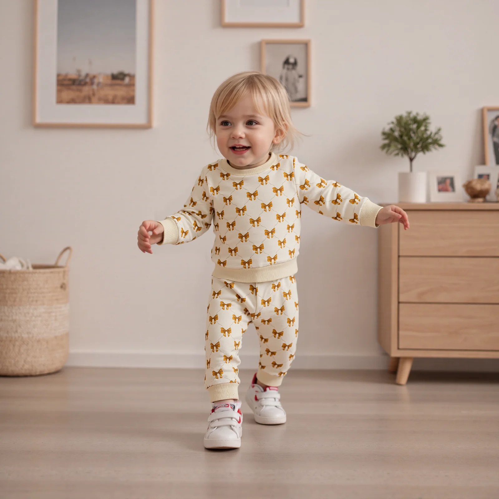 Conjunto otoño niña ViSgogo – Sudadera y pantalón elástico - imagen 5