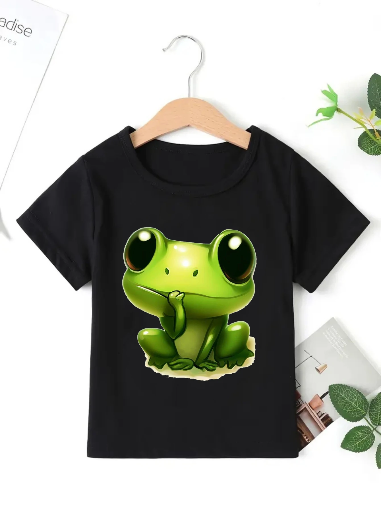 Camiseta hermano mayor con huellas – Manga corta de algodón para niño - imagen 2