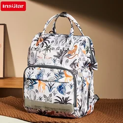 Bolsa de pañales impermeable con cambiador para cochecito