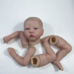 Kit de muñeca reborn ya pintada Modelo Ellie-Sue con ojos azules