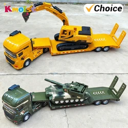 Excavadora de juguete de ingeniería inercial para niños