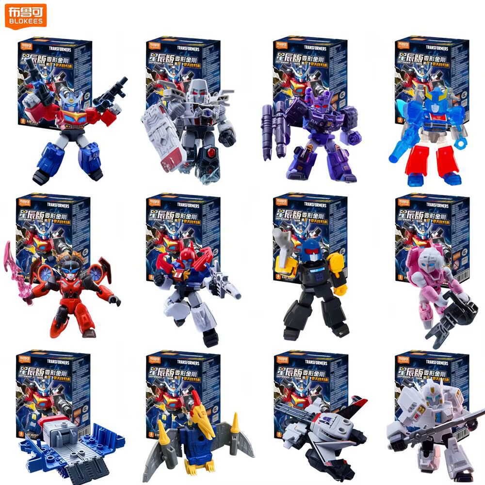 Blokees Transformers figuras de acción robots con Optimus Prime - imagen 3