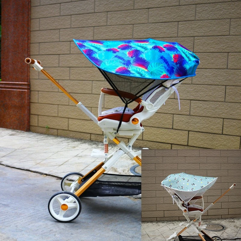 Parasol para cochecito de bebé – Protección UV, antiviento y bloqueo solar