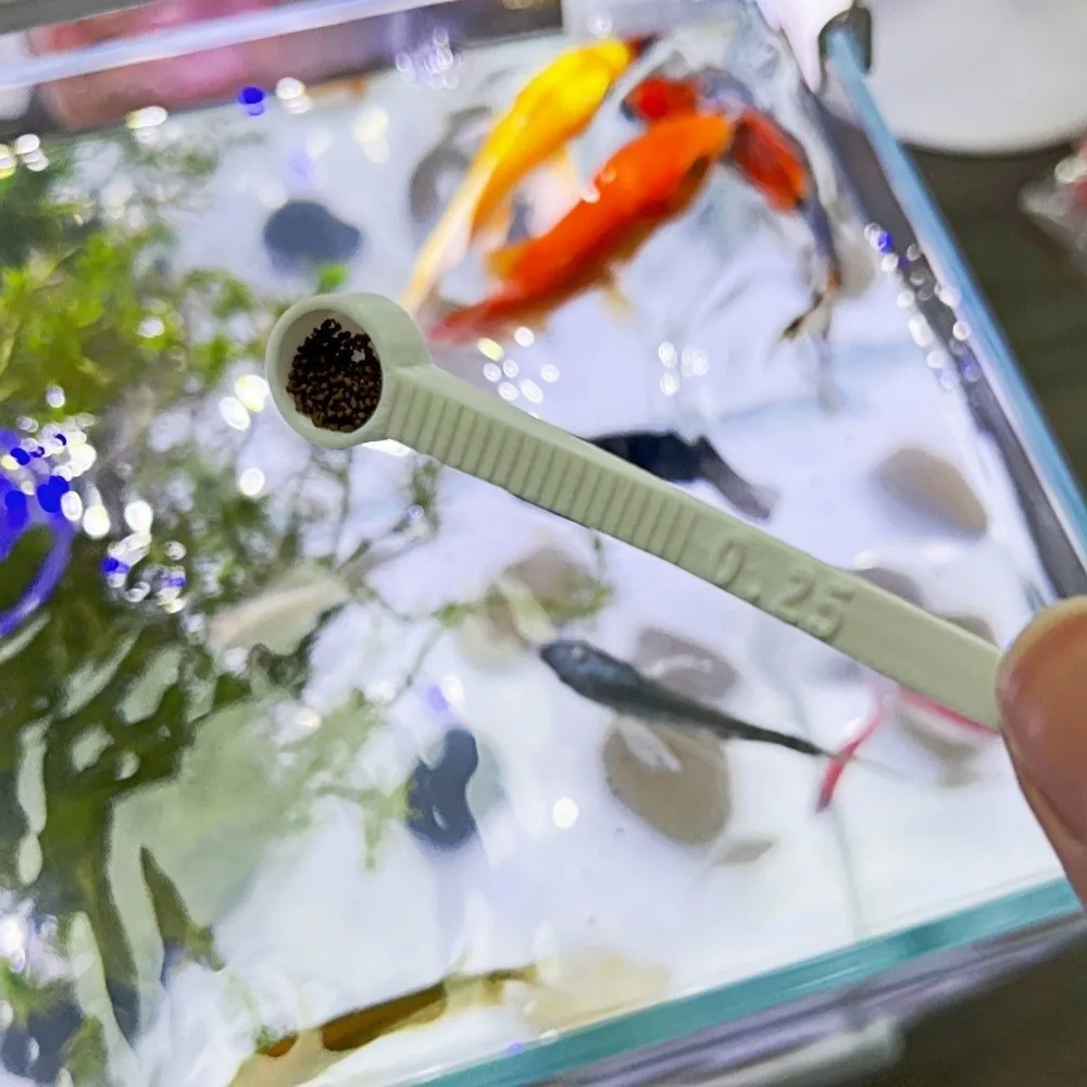Cucharas medidoras para peces con mango largo y escala precisa - imagen 5