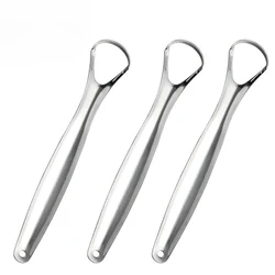 Raspador de lengua de acero inoxidable: reduce el mal aliento
