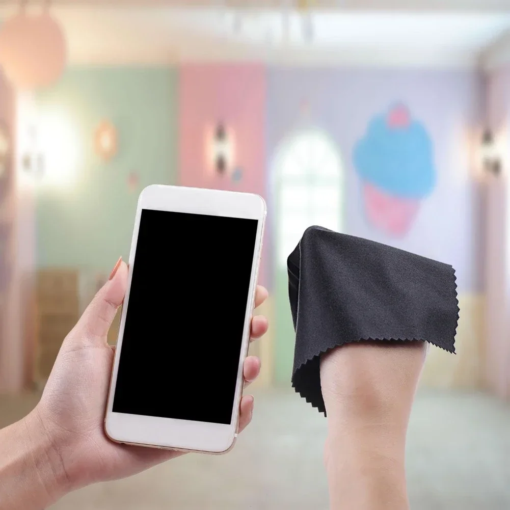 Paños de microfibra premium para limpiar pantallas y lentes