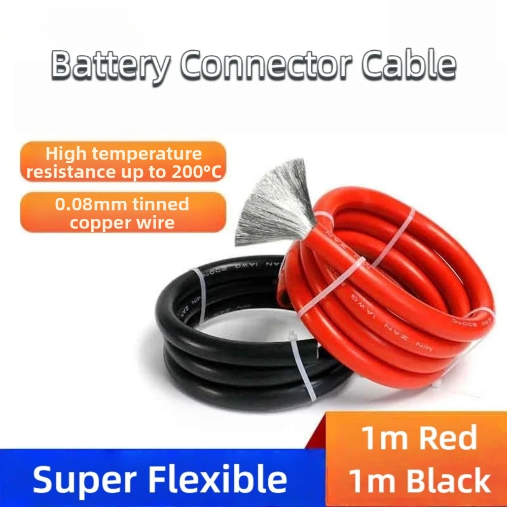 Conectores de batería de litio de silicona con cable flexible - imagen 5