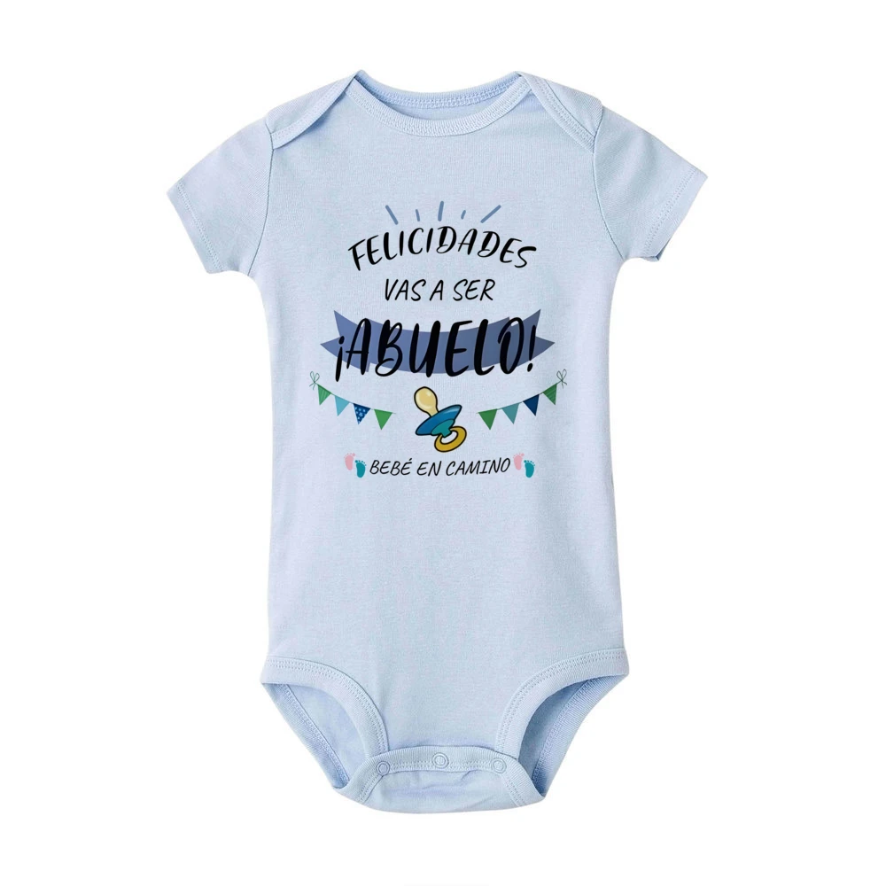 Mono anuncio embarazo para abuelos - Mameluco estampado - imagen 2