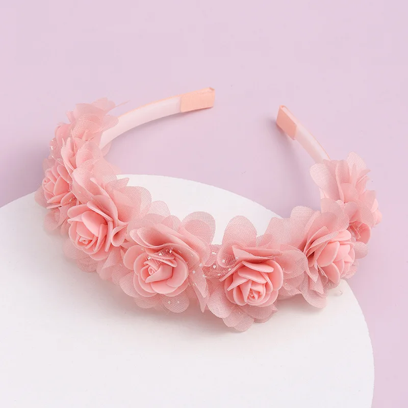Diademas florales para niñas: Estilo fresco y dulce - imagen 2