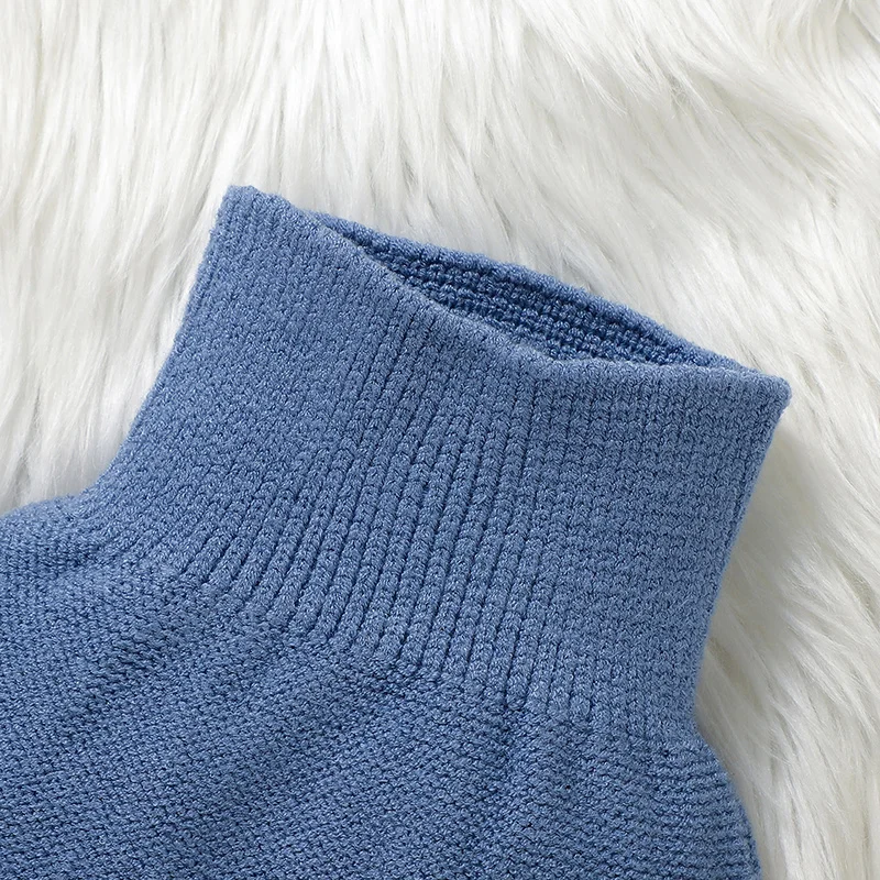 Conjunto bebé azul con jersey de manga larga y pantalón