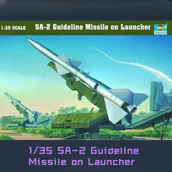 Kit de maqueta del misil SA-2 Guideline Trumpeter para montaje