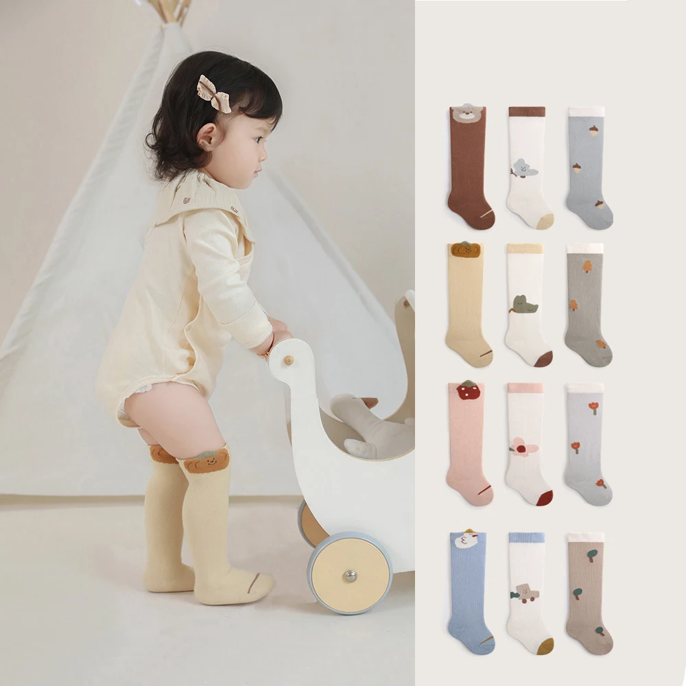 Calcetines bebé algodón suave – Cómodos para otoño