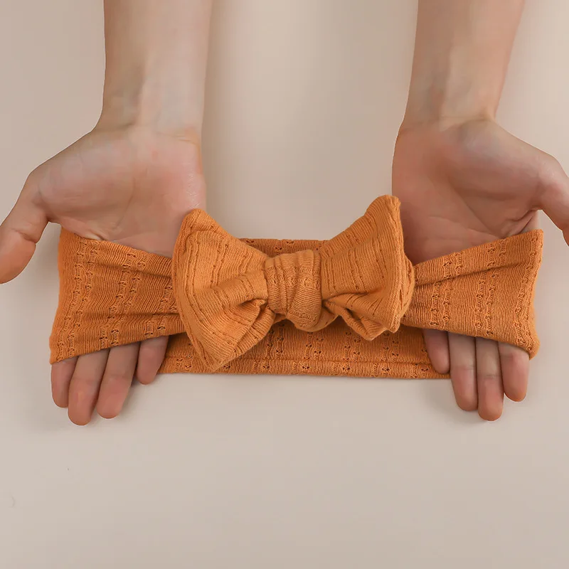 Diadema elástica de algodón para bebé recién nacido - imagen 4
