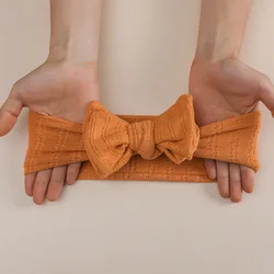 Diadema elástica de algodón para bebé recién nacido