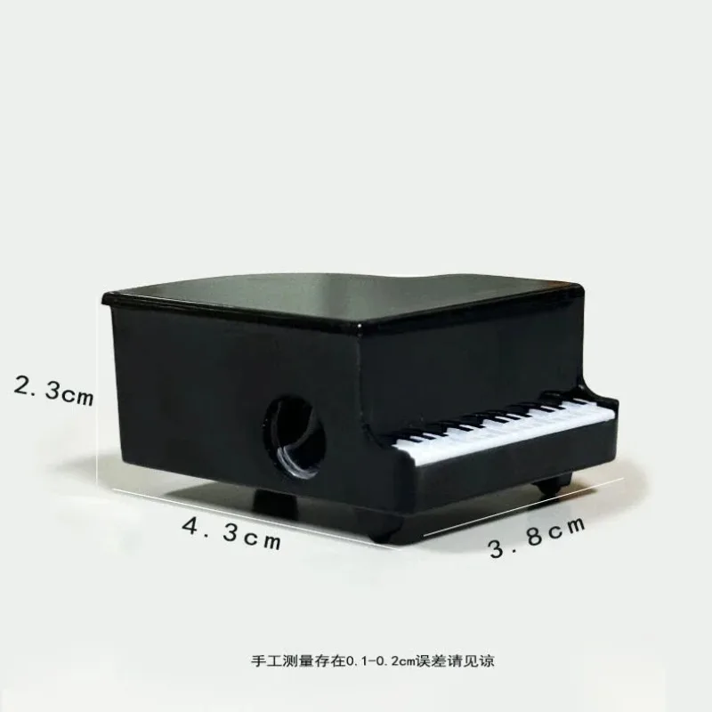Sacapuntas con forma de piano musical para estudiantes y niños - imagen 4