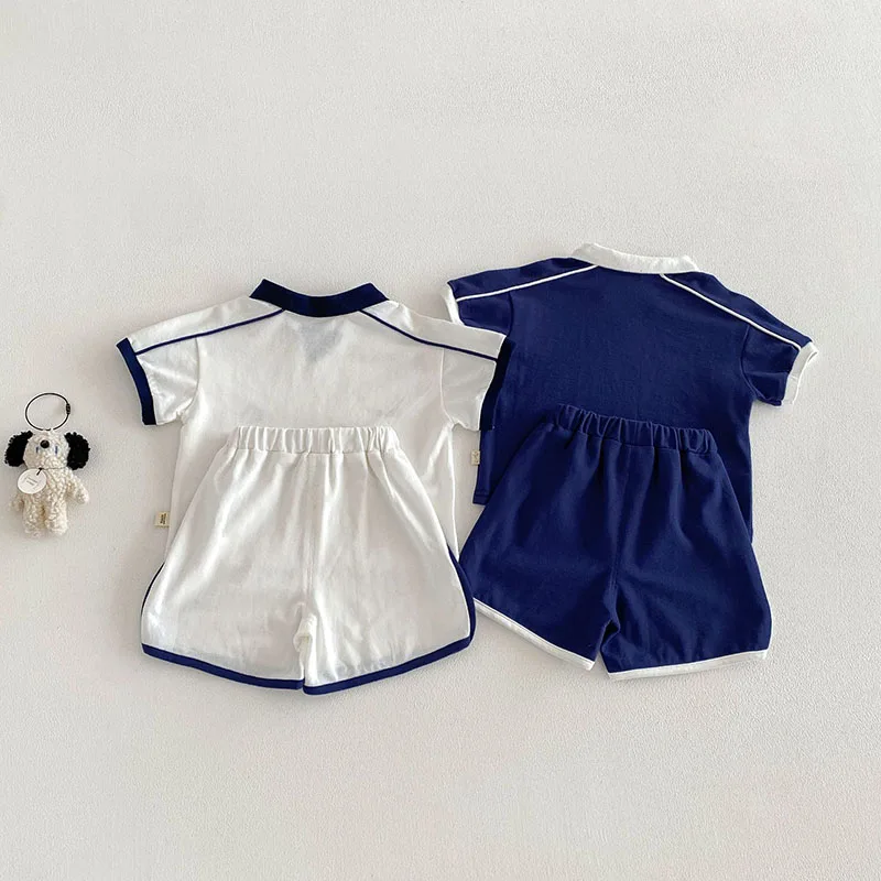 MILANCEL camiseta polo de verano infantil con bloques de color - imagen 4