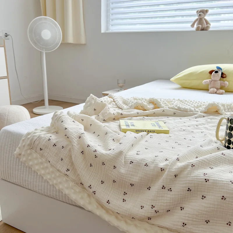Manta de muselina de algodón para bebé transpirable, ideal en siesta - imagen 5
