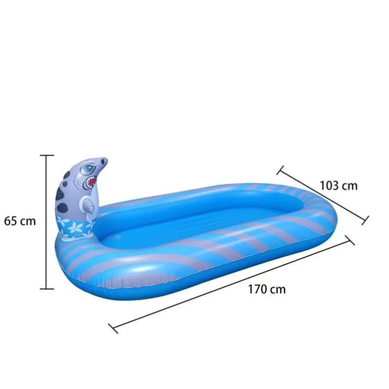 Piscina inflable infantil con pulverizador de dinosaurios para verano - imagen 5