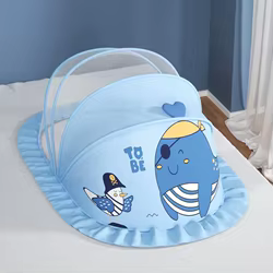 Carpa plegable portátil para bebé 0-18 meses con mosquitera de viaje