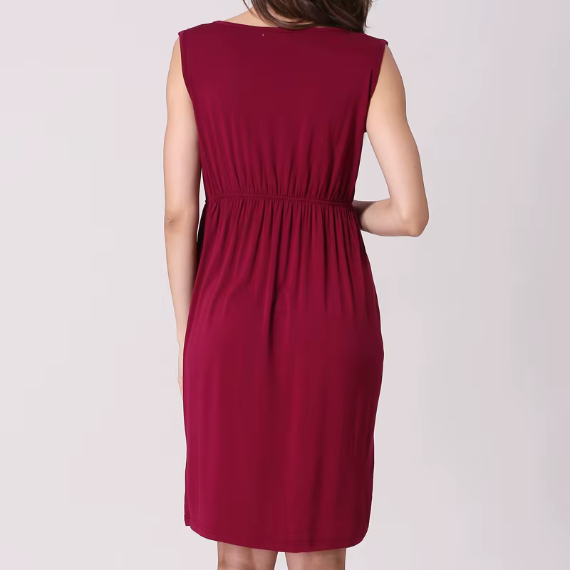 Vestido de maternidad de estilo veraniego