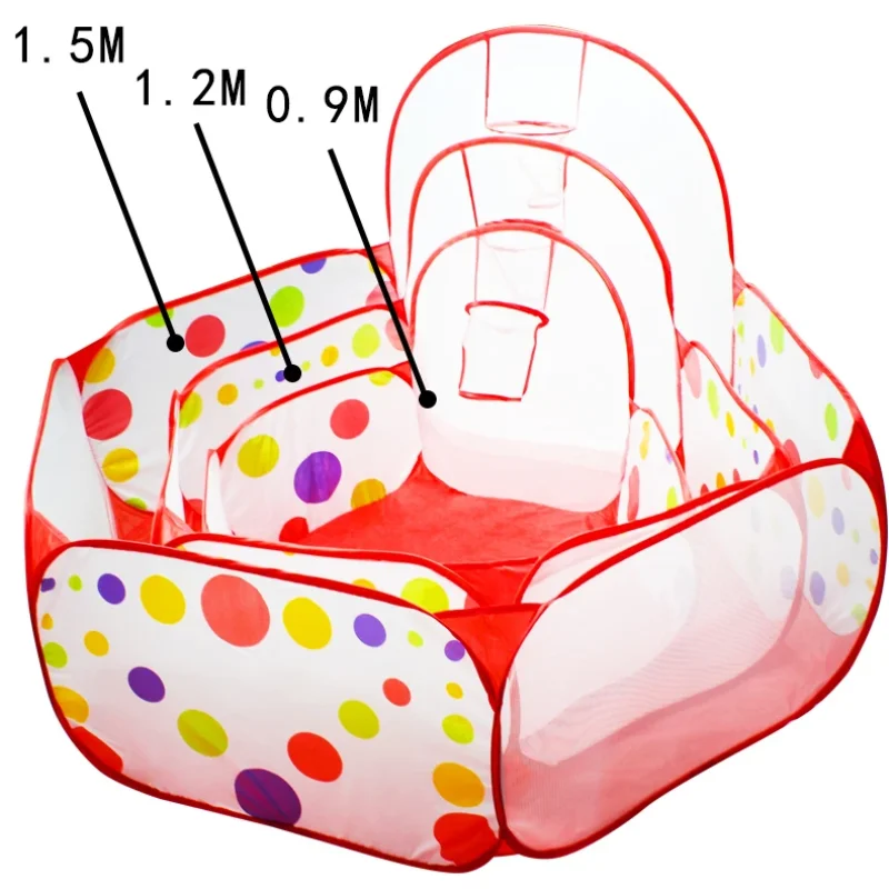 Piscina de bolas Ballenbak Bobo con cesta para bebés interior exterior - imagen 3