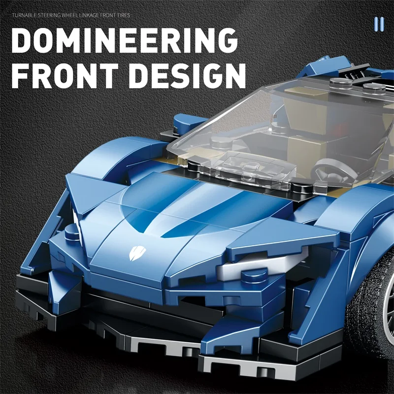 Bloques de construcción urbanos – Juguete coche infantil para montar - imagen 2