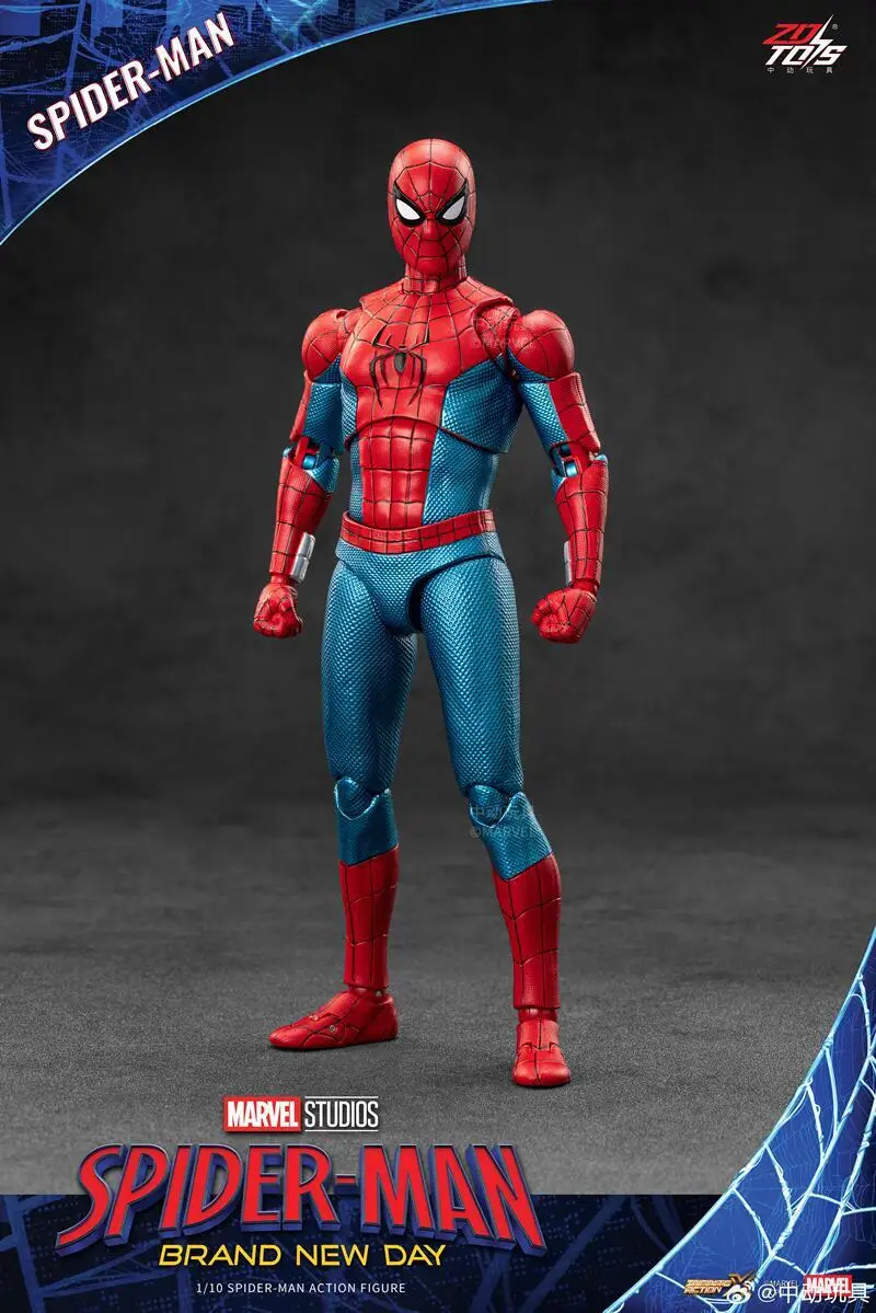 ZD Toys Figura de acción Spider-Man multiverso Spider-Punk para regalo - imagen 5