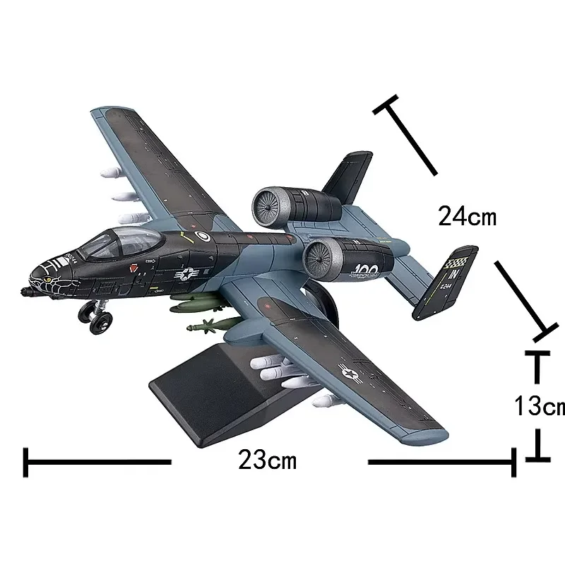 Bloques de construcción A-10 Thunderbolt II, avión militar - imagen 2