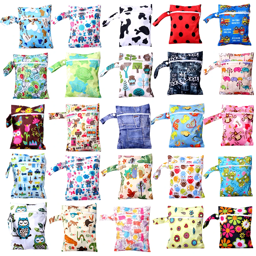 Bolsas húmedas PUL para pañales y accesorios reutilizables - imagen 4