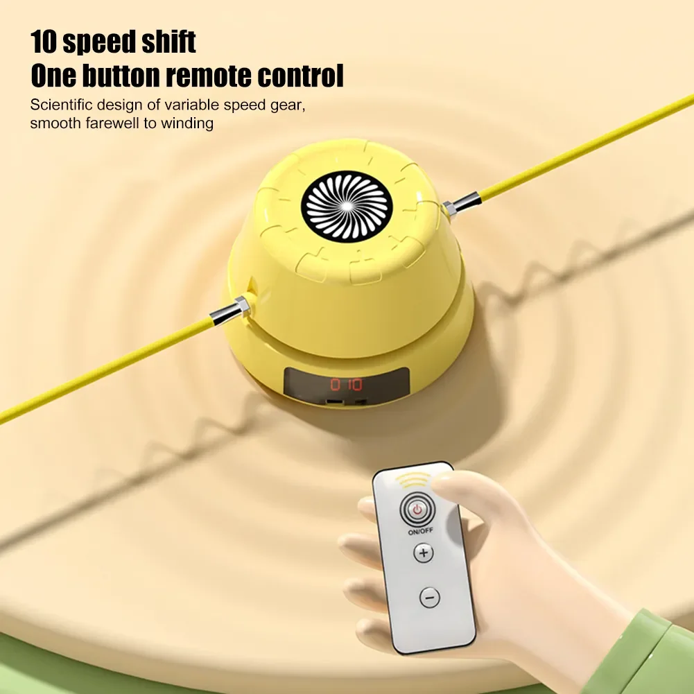 Cuerda de salto inteligente para niños con contador digital - imagen 4