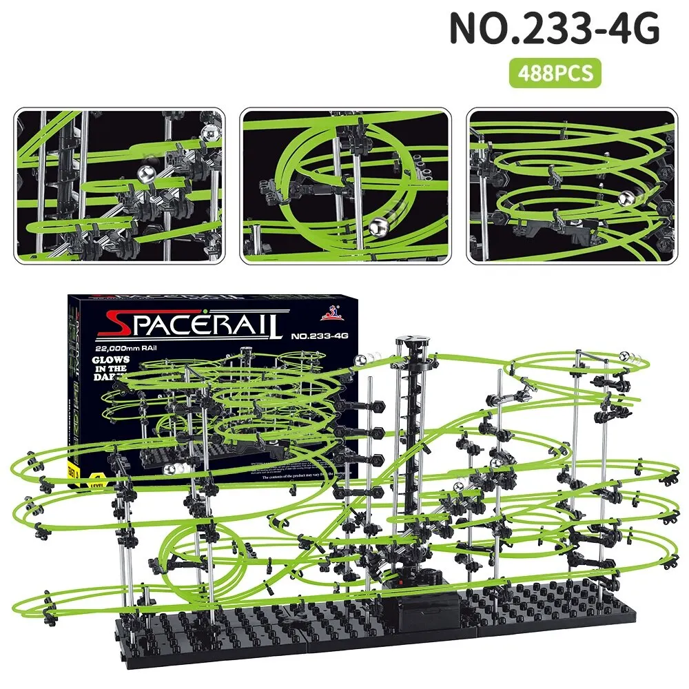 Spacerail montaña rusa de canicas – Juguete educativo para niños - imagen 3