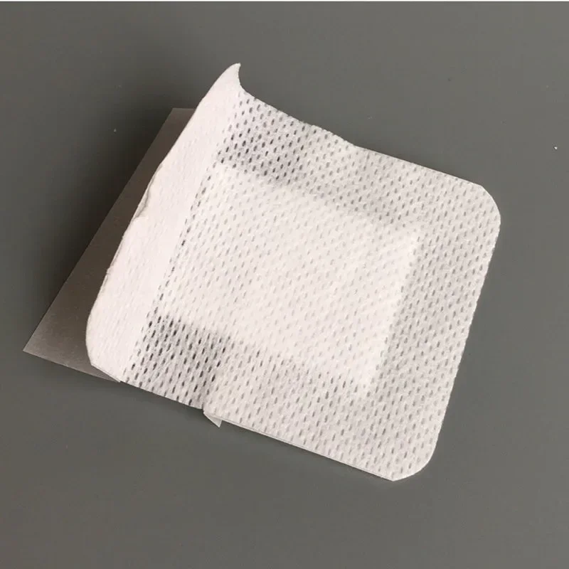 Apósito adhesivo hipoalergénico para heridas grandes de tela no tejida - imagen 3
