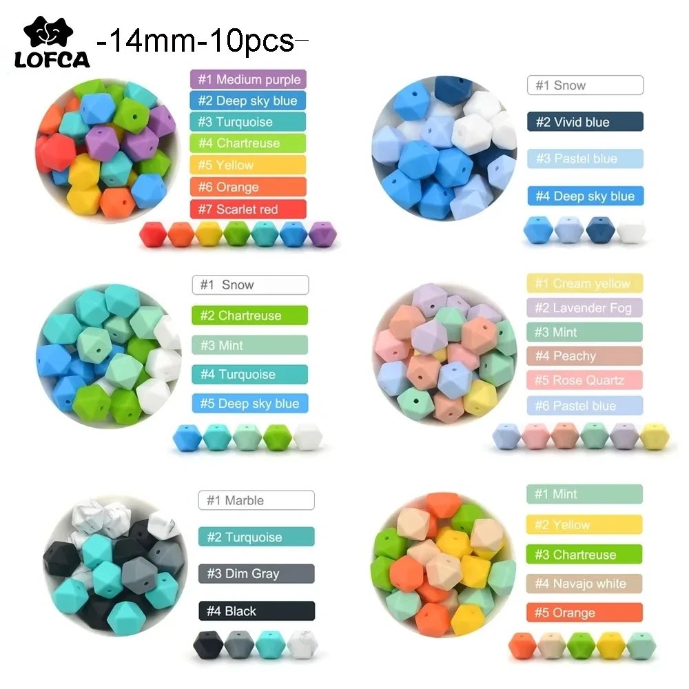 LOFCA Mordedor silicona 14mm - Chupete dentición sin BPA - imagen 3