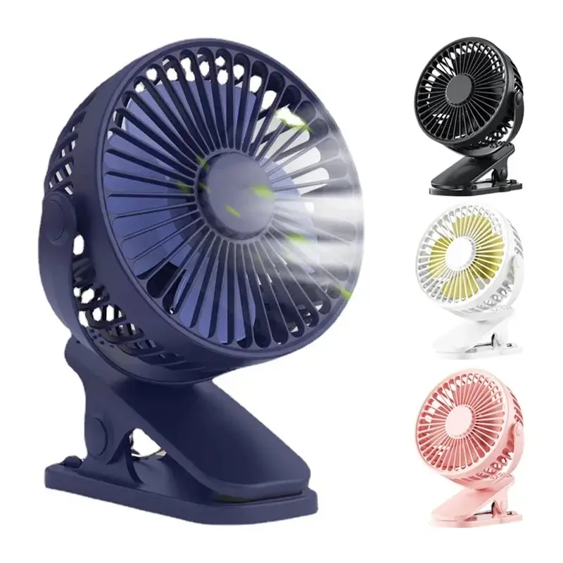 Ventilador de mano USB silencioso para escritorio con aire fresco - imagen 4